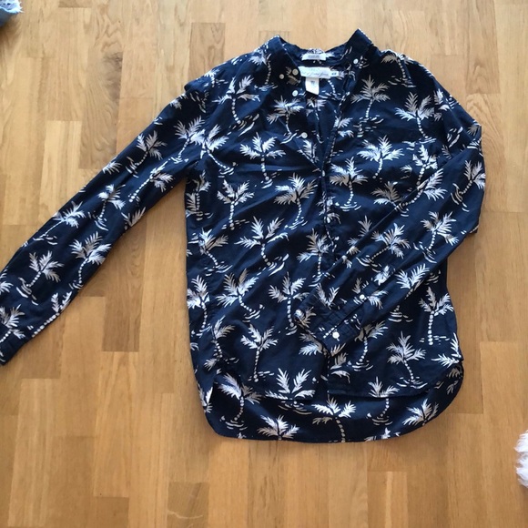 Palm tree button down - Picture 1 of 4